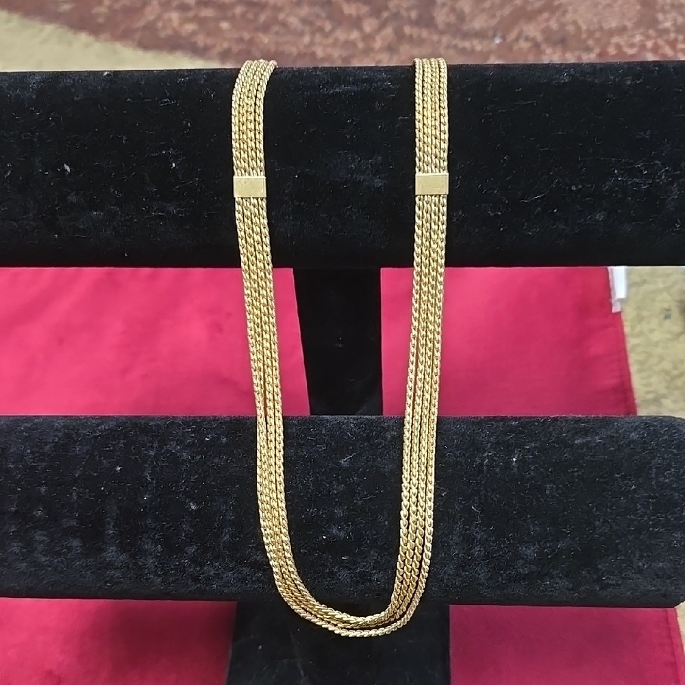 KEEP Collective Gold Multi-Strand Necklace